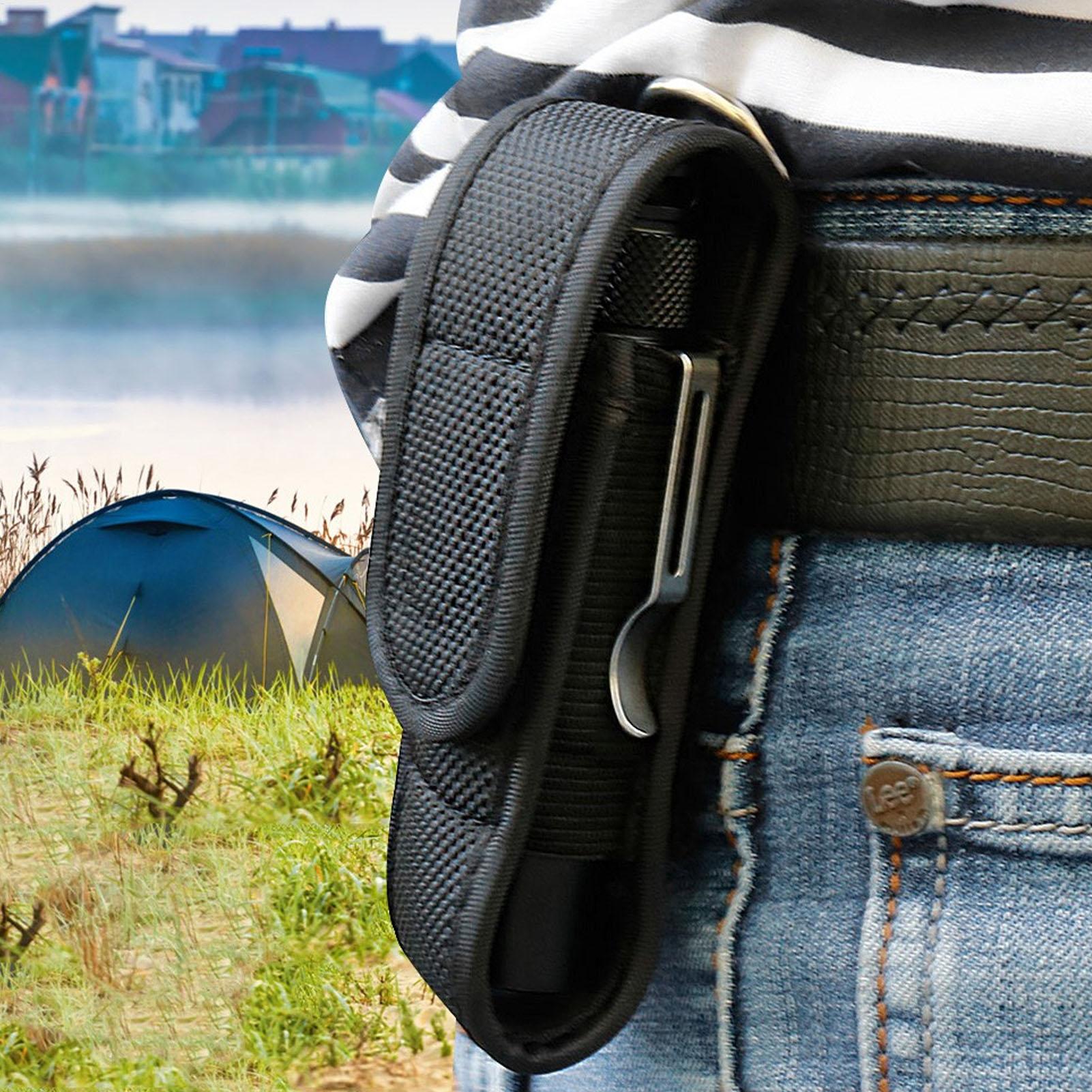 Outdoor Sports Accessories - Защитный чехол для светодиодного фонарика, кожаный
