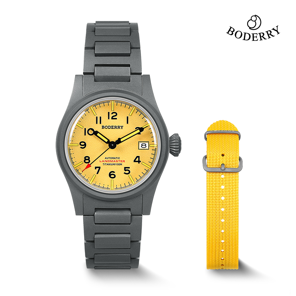 Outdoor Sport Field - Наручные часы Boderry LANDMASTER Field Titanium,