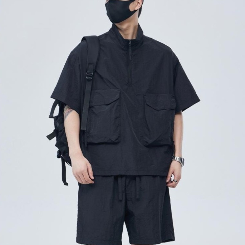 Outdoor Sports Outfit - Мужской летний повседневный спортивный костюм больших