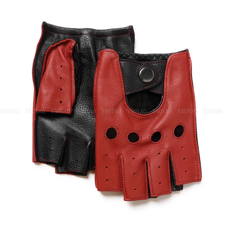 Horse Riding Glove - Весенние мужские перчатки из 100% натуральной