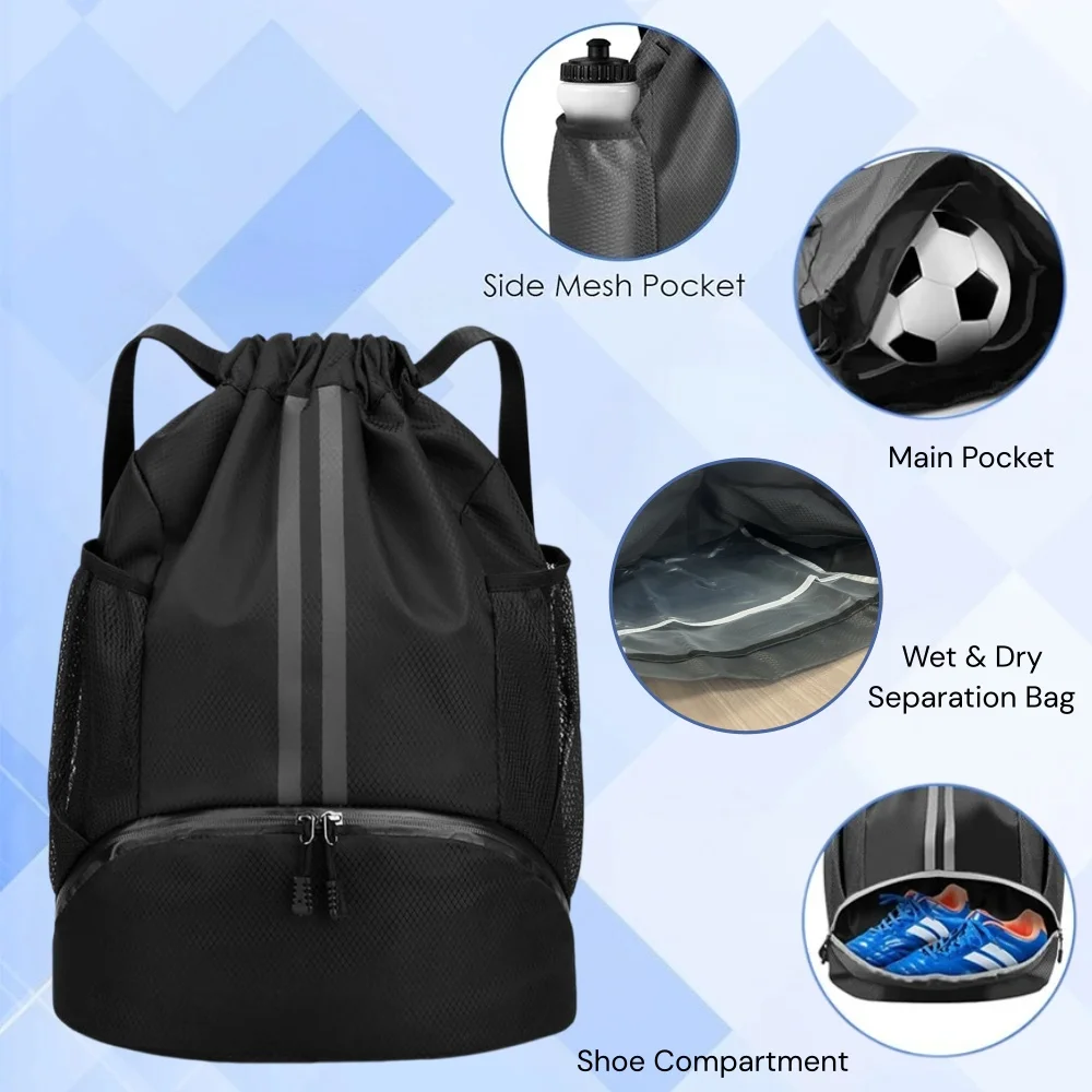 Спортивный рюкзак на шнурке, л – обзор и цена Outdoor Sport Bag
