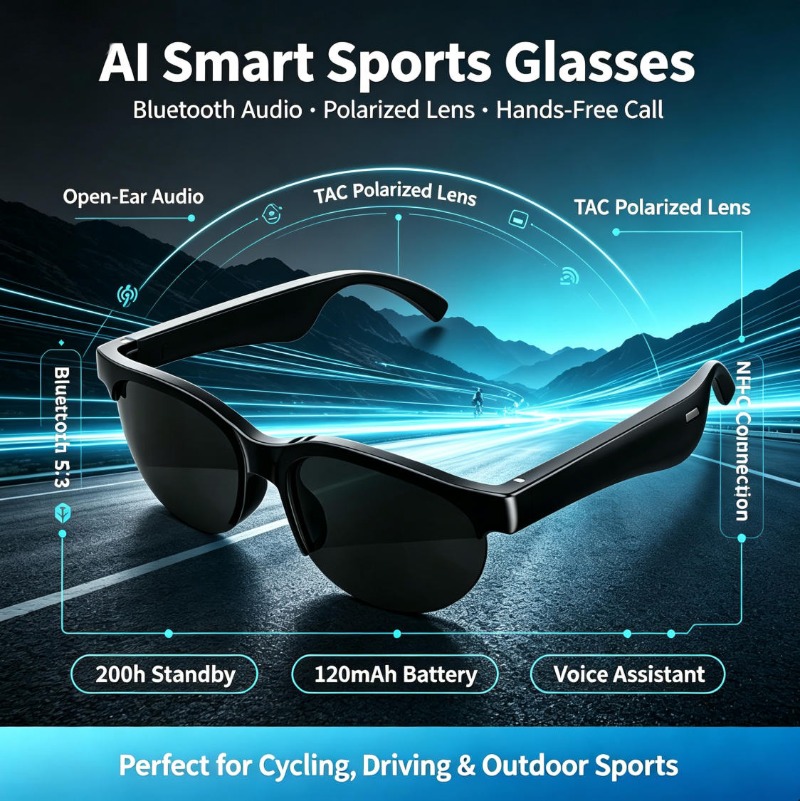Умные спортивные очки с открыт – обзор и цена Outdoor Sports Accessories
