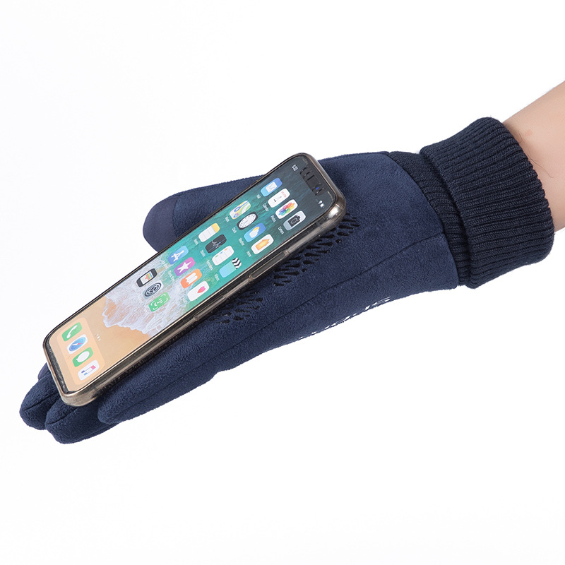 Мужские Зимние Замшевые Кожаны – обзор и цена Horse Riding Glove