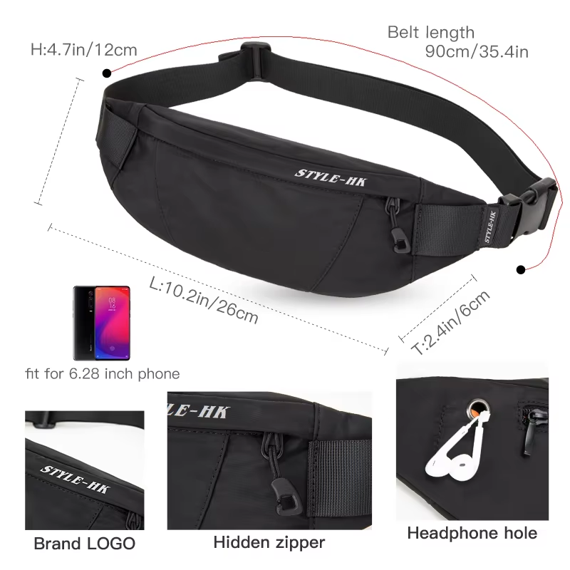 Мужская поясная сумка Heroic K – обзор и цена Outdoor Sport Bag